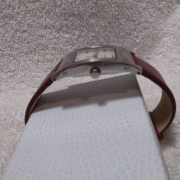 Fossil Arkitekt University of California 1868 Watch Brown Leather New Bat Great - Picture 5 of 11